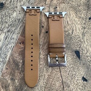 Tory Burch Tan Leather Watch Strap